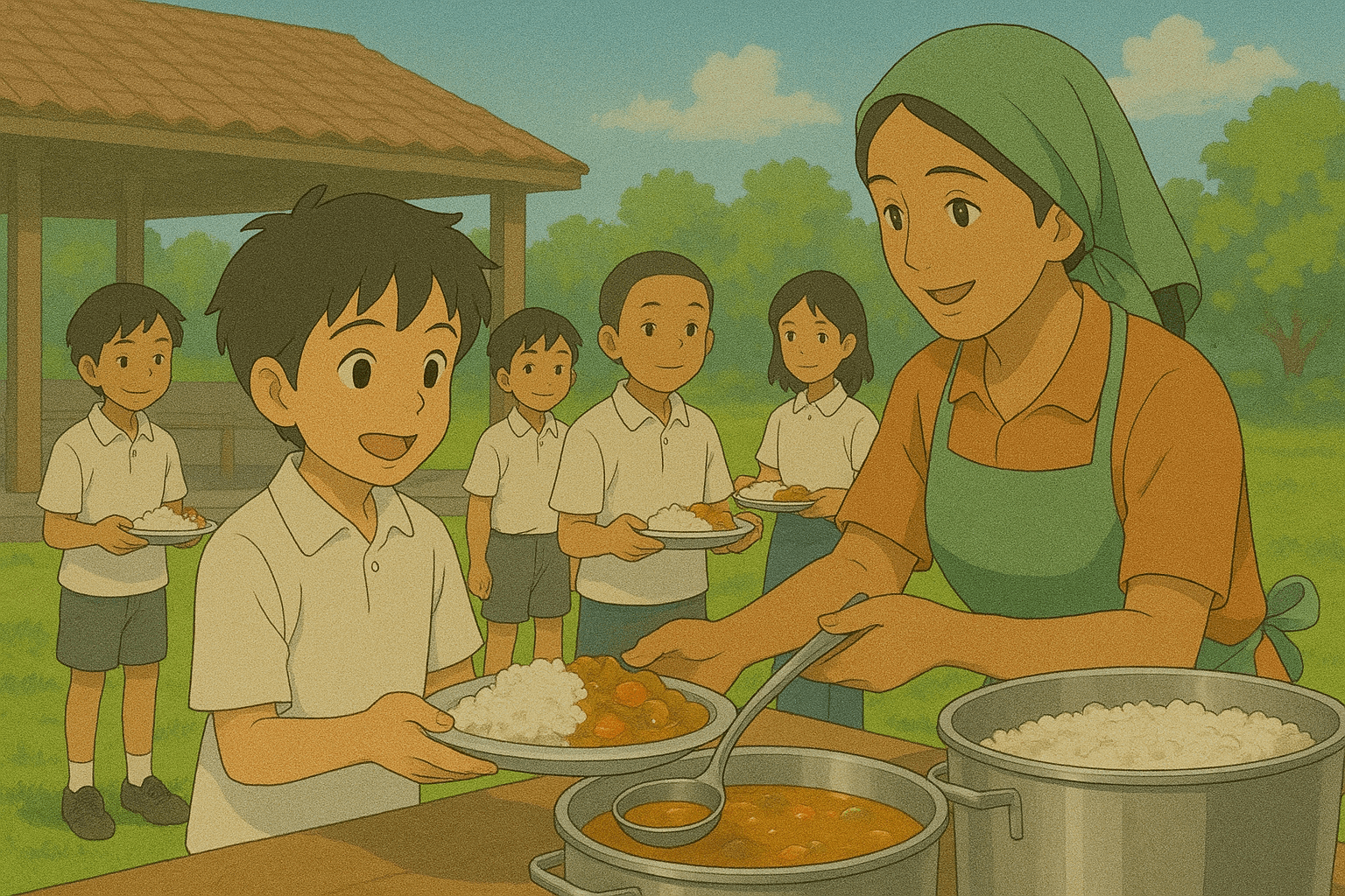 Donate free daily meals 